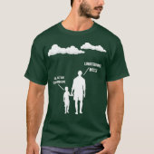 Vater Was sind Wolken, die hauptsächlich aus Linux T-Shirt (Vorderseite)