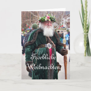 Vater-Weihnachten Feiertagskarte