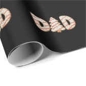 Vater Weihnachtsbaum Kuchen Matching Familienurlau Geschenkpapier (Rolleneckpunkt)