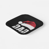 Vater Weihnachtsfamilie Matching Pajamas Papa Pappteller (Gewinkelt)