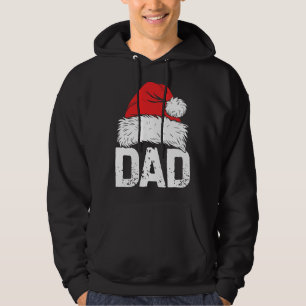 Vater Weihnachtsfamilie Matching Pajamas Papa X Hoodie