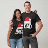 Vater Weihnachtsfamilie Matching Pajamas Papa X T-Shirt (Unisex)