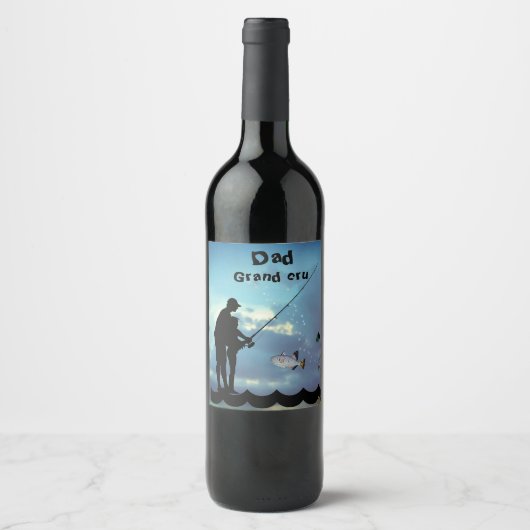 Vater Weinetikett (Vorderseite)