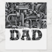 VATER WEINETIKETT (Einzelnes Label)