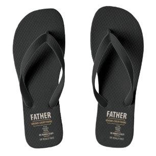 Vater weiß alles - Geschenke von Vater und Großvat Badesandalen