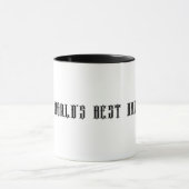 Vater Weltbester Kaffee Tasse (Zentrum)