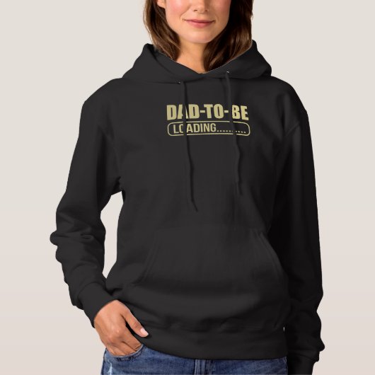 Vater werdender Mann Loading 2023 werdender Vater Hoodie (Vorderseite)
