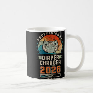 Vater werdender zukünftiger Daddy, werdender Vater Kaffeetasse