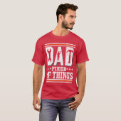 Vater-Werkstatt Pater Carpenter lustig T-Shirt (Vorne ganz)