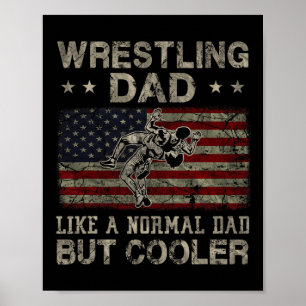 Vater wie ein normaler Vater, aber Cooler Vatertag Poster