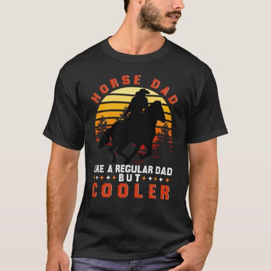 Vater wie ein regelmäßiger Vater, aber Cooler T-Shirt (Vorderseite)
