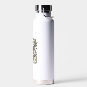 Vater wie keine andere lustige Kuh Vintage-Vektorg Trinkflasche