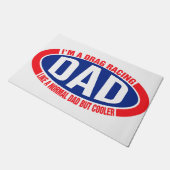 Vater wie normaler Vater, aber Cooler Fußmatte (Schrägansicht)