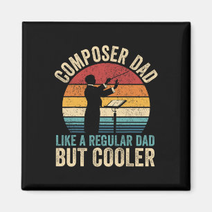 Vater wie regelmäßiger Vater, aber Cooler Vater39  Magnet