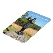 Vater William Corby Statue in Gettysburg PA Magnet (Linke Seite)