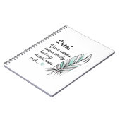 Vater Wings waren von meinem Herzen fertig, nicht  Notizblock (Linke Seite)