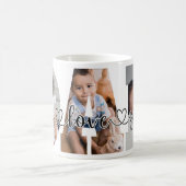 Vater Wir Liebe Sie 3 Foto Kaffeetasse (Mittel)