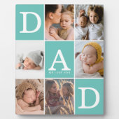 Vater Wir Liebe Sie FotoCollage Fotoplatte (Vorderseite)