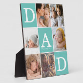 Vater Wir Liebe Sie FotoCollage Fotoplatte (Seite)