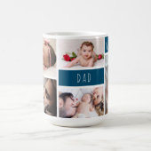 Vater Wir Liebe Sie FotoCollage Kaffeetasse (Mittel)