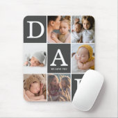 Vater Wir Liebe Sie FotoCollage Mousepad (Mit Mouse)