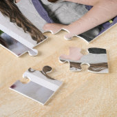 Vater Wir Liebe Sie FotoCollage Puzzle (Seite)