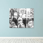 Vater wir Liebe Sie sechs Foto Leinwanddruck (Insitu (Holzboden))