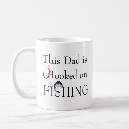 Vater wird auf FISCHEN - die kundengerechte Kaffeetasse (Links)