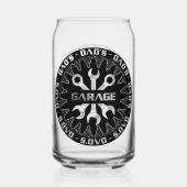 Vater wird das Liebe haben! Garage Bar Lounge Dosenglas (Vorderseite)