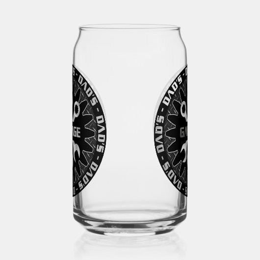 Vater wird das Liebe haben! Garage Bar Lounge Dosenglas (Rechts)