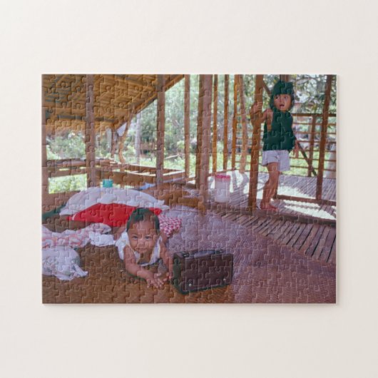 Vater wird es eines Tages beenden Puzzle (Horizontal)