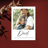 Vater wirst du mich durch die Aisle-Vaterbrücke la Postkarte