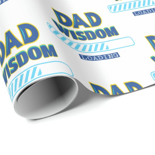 Vater Wisdom Loading Geschenkpapier (Rolleneckpunkt)