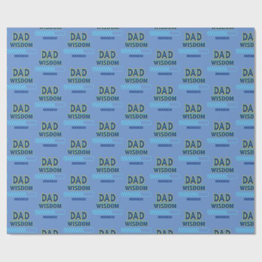 Vater Wisdom Loading Geschenkpapier (Flach)