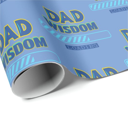 Vater Wisdom Loading Geschenkpapier (Rolleneckpunkt)