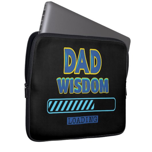 Vater Wisdom Loading Laptopschutzhülle (Vorne Rechts)