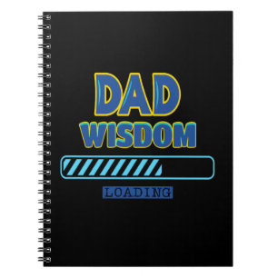 Vater Wisdom Loading Notizblock