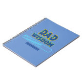 Vater Wisdom Loading Notizblock (Linke Seite)