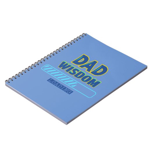 Vater Wisdom Loading Notizblock (Linke Seite)