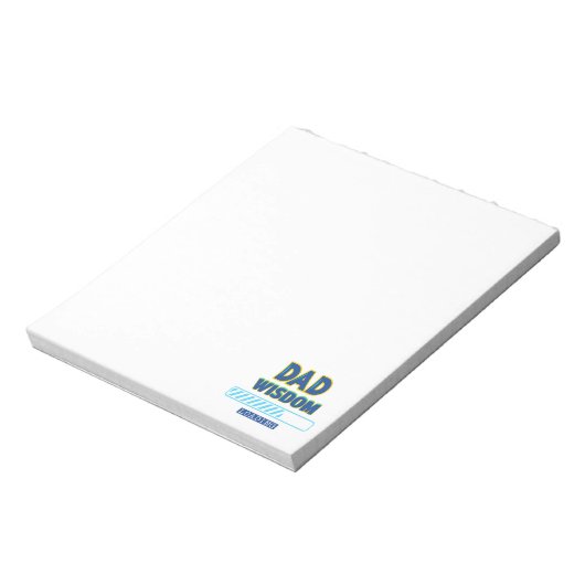 Vater Wisdom Loading Notizblock (Rotiert)