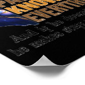 Vater wissen viel, aber Papa weiß alles, was der V Poster (Ecke)