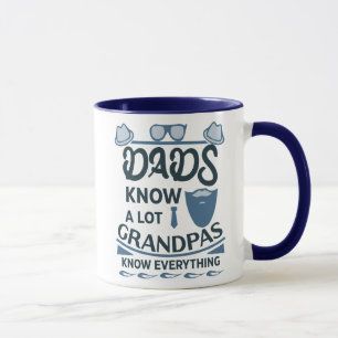 Vater wissen viel, Grandpas wissen alles Tasse