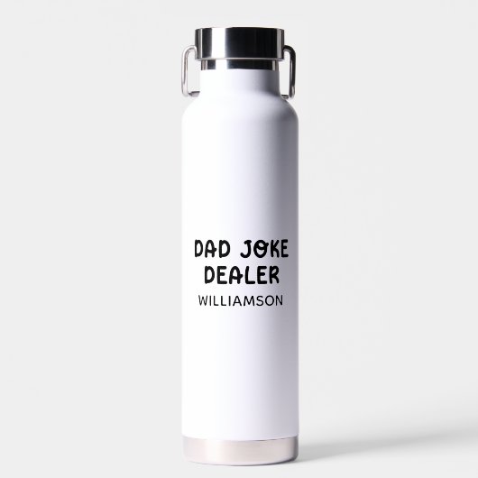 Vater Witz Matching Funny Vathers Tagesgeschenk fü Trinkflasche (Vorne)