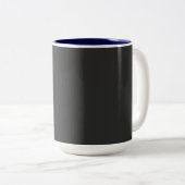 Väter-Witz wird geladen Zweifarbige Tasse (VorderseiteRechts)