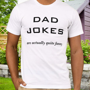 Väter Witze Lustiger Vatertag Humor T-Shirt