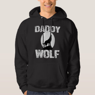 Vater Wolf Shirt passende Familie Stamm Wölfe Mond