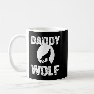 Vater Wolf Shirt passende Familie Stamm Wölfe Mond Kaffeetasse