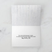 Vater Word Cloud Foreign Language Card Karte (Innenseite)