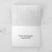 Vater Word Cloud Foreign Language Card Karte (Innenseite)