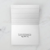 Vater Word Cloud Foreign Language Karte (Innenseite)